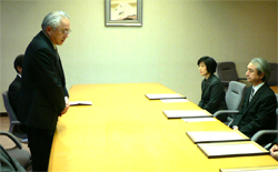 堀井副知事より激励の言葉